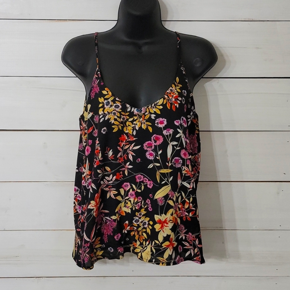 M Lily White Floral Camisole